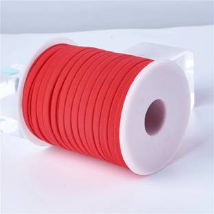 KnottyThread Elastic Thread and Cord Red Elastic