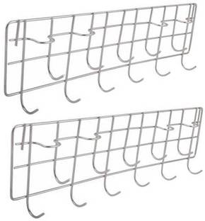 Gopala Stainless Steel Wall Mounted Ladle Stand / Hook Rail for kitchen Hook Rail 11