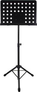 Techtest High Quality New Designed Adjustable Music Holder Sheet Music Stand Little Music Stand Notation Stand, Music Stand, Music Book Stand, ( Stand GH511 (Metal) )