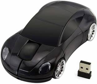 microware New Fashion 2.4GHz Wireless car shape Mouse 1600 DPI Optical Gaming Mouse Mice for Computer Wireless Ambidextrous Optical  Gaming Mouse  with Bluetooth