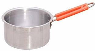Super HK ALuminium Induction and Gas Compatible Heavy Sauce Pan 2 Litre for Cooking Tea/Milk in Kitchen Milk Pan 18 cm diameter 2 L capacity