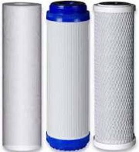poonam pari 10" gac, cto and pp lexpure for upto 25 ltr open ro and wter filter (pack of) Solid Filter Cartridge