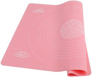MobFest ® Silicone BPA Free Stretchable Non-Stick Silicon Mat for Kitchen Chapati Cake Baking Mats, Pastry Mat, Chapati/Cake Mat (Size: 40cm X 50 cm) Food-grade Silicone Baking Mat
