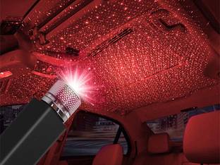 Selifaur S2S393 Car Interior Atmosphere LED Decorative Light Portable USB Ambient Roof Ceiling Star Laser Light for All Cars Car Fancy Lights