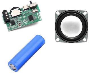 ERHIndia Bluetooth Fm USB AUX Card MP3 Stereo Audio Player Electronic Components Electronic Hobby Kit