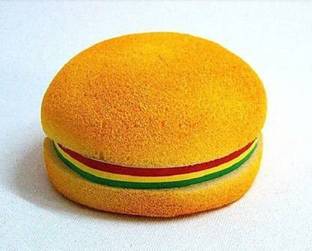 The Little Angels BURGER Memo Pad Notebook for Kids (Single Piece) Mini Memo Pad Unruled 100 Pages