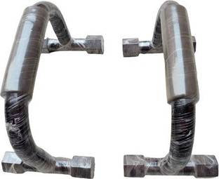 Deviant Buzz Fully Black Stainless Steel Metal Best Quality Product Push Up Bar For Man & Women Push-up Bar