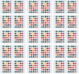 Rainbow Arts Multicolor Plain Bindi for Regular Use - Set of 15 Forehead Multicolor Bindis