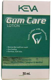 KEVA Gum Care Lotion | Tooth Lotion with Mouthwash | Helps in Gum Swelling and Removes Bad smell from Mouth. - Pleassantly flavoured
