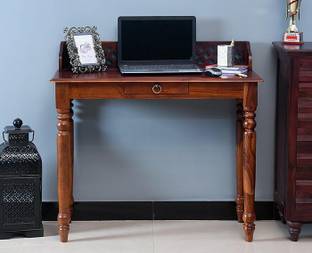 FURNISELAN Multipurpose Study/Writing/Laptop/Computer Desk/Table for Home/Office Solid Wood Study Table