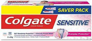 Colgate Sensitive Everyday Protection toothpaste 80g (Pack of 2) Toothpaste