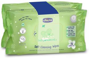Chicco Bipack Soft Cleansing Baby Wipes