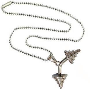 M Men Style Weightlifting Fitness Bodybuilding Sports Gym Jewelry SPn003028 Stainless Steel