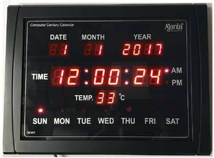 AJANTA Digital 30 cm X 40 cm Wall Clock