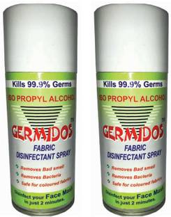 germidos by Niyati Graphics Fabric Disinfectant Spray, Alcohol-based Clothes Sanitizer
