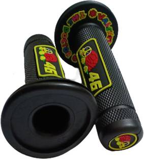 Sms traders The Doctor 46 Grip Black 02 Handle Bar Grip For Universal For Bike Universal For Bike