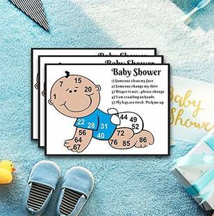 ShikharRetails Baby Shower Special Baby Tambola Baby Shower Game Leafs (Pack of 100 Leaf)