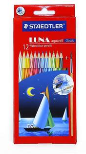 STAEDTLER WATERCOLOR PENCIL ROUND Shaped Color Pencils