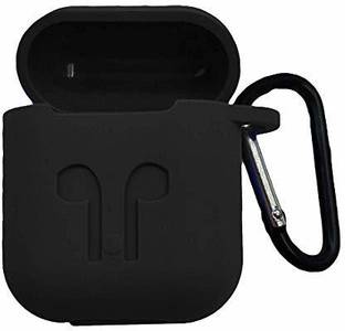 Colorcase Pouch for Apple Airpods 1/2 Case Cover Black