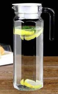 Glasop 1 L Glass Water Jug
