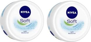 NIVEA Soft Light Moisturizer Cream 300 ml Each