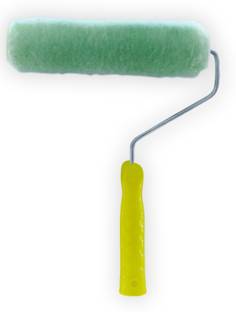 JAI BRUSH INDUSTRIES POLYSTER FUR ROLLER (9 INCH) (GREEN) Paint Roller