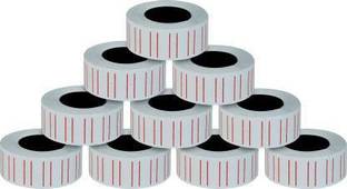 greengrow Label Roll Adhesive Label Roll For Price Label Printer Machine/Paper Tag Mark Stickers 10 Rolls (500 Labels/Roll) MX-5500 Self Paper Label