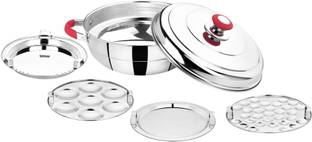 bhalaria Bhalaria Multikadai (6 Plates) Kadhai 26 cm diameter with Lid 2 L capacity
