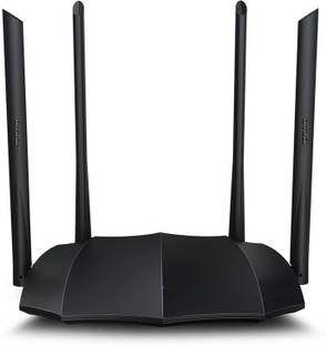 TENDA AC8 AC1200 Dual-band Gigabit Wireless Router 2.4 GHz, 5 GHz 1167 Mbps Wifi Speed Dual Band Internal & External Antenna Ethernet (Cable Broadband)