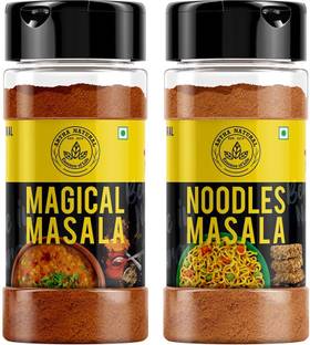 ARTHA NATURAL Instant Noodles Maggie Masala + Magical Masala Powder (Make your Dish Tasty) Combo [100g each]