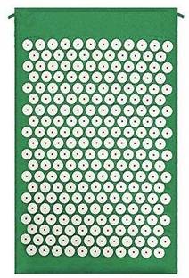 ziffer Acupuncture Back Pain Relief Muscle Relaxation Acupressure Mat(Green) 10 mm Accupressure Mat