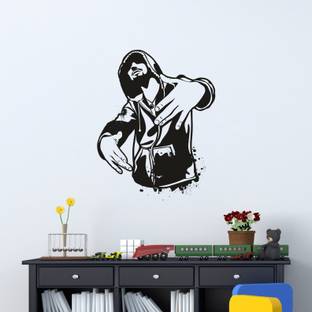 Sticker Hub 48 cm Attitude Boy Wall Sticker Self Adhesive Sticker