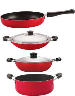 NIRLON FP13_DKD(M)_AC_CS24 Non-Stick Coated Cookware Set