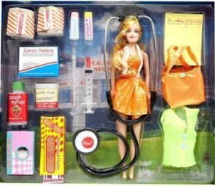 KOOZA COLLECTION doctor set with dr. dolly (Multicolor)