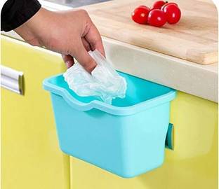 zvonko Plastic Open-Top Kitchen Cabinet Door Hanging Trash Garbage Holder Small 1 L Garbage Bag  Pack Of 0