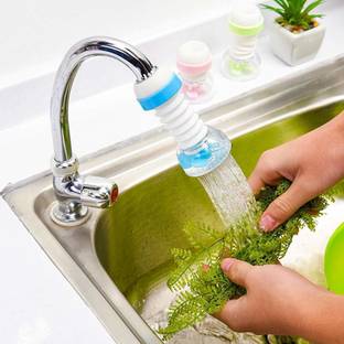 BESTIZONE ENTERPRISE 360 Degree Rotating Water Faucet Aerator Splash Proof Filter Anti-Splash Health  Faucet
