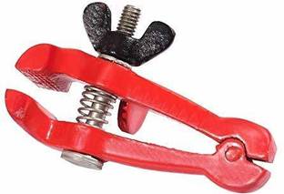 gizmo Hand Vice, jwellers Vise, vice Tools, Spring Type for Woodworking to Jewelling (6 Inch, Red) - Pack of 2 Pieces Tool Multi Vise Tool