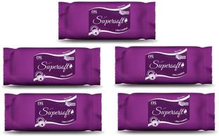CPL SUPERSOFT CPL SUPERSOFT ULTRA COMFORT XL (COMBO OF 5) Sanitary Pad