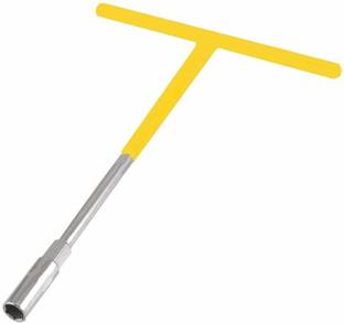 ASAONE T-Spanner Socket Wrench Hand Tool - 10mm Socket High Quality T Spanner 10mm Socket Wrench Single Sided T Type Wrench