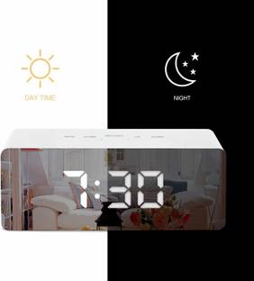 Twixxle Analog-Digital White Clock