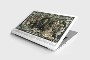 Yuckquee Trading/Trader Laptop Skin/Sticker/Vinyl for 14.1, 14.4, 15.1, 15.6 inches for HP,Asus,Acer,Apple,Lenovo printed on 3M Vinyl, HD,Laminated, Scratchproof. Vinyl Reusable Laptop Skin Compatible for 15.6 inch