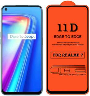 Emunks Tempered Glass Guard for REALME 7