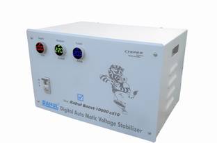 rahul Boost-10000 cd10 Kva/40 Amp,5 Booster,Input 100-280 Volt,Use a Maximum of 40 Amp Load, with 3 Me...
