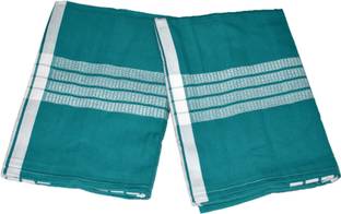 IXORA 70 TC Cotton Single Solid Flat Bedsheet