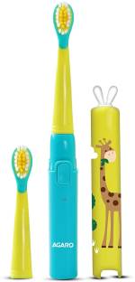AGARO Rex Sonic 33463 REX Sonic Electric Kids Toothbrush with 3 Brushing Modes & Rechargeable Battery Electric Toothbrush