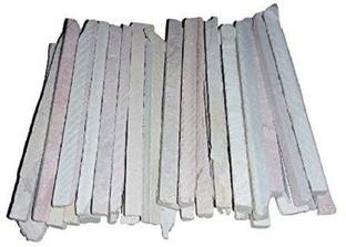 MYNEX Natural White Limestone Slate Pencils. Genuine Limestone Slate Pencils. 100% Natural and Safe to use. weight 500gm Board Chalk