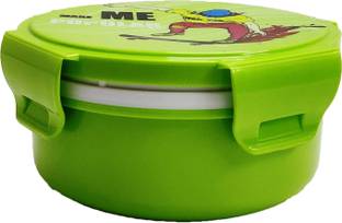 Gift Collection Bristo Hot Tiffin Box With 1 Plastic Container. Leak Proof Side Lock Lunch Box 2 Containers Lunch Box