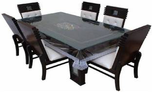 BONA SORT Self Design 8 Seater Table Cover