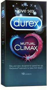 DUREX Mutual Climax Condoms-10 Count (Pack Of 4) Condom