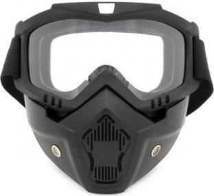 AutoPowerz Goggles and Mask (Clear) Safety Goggles